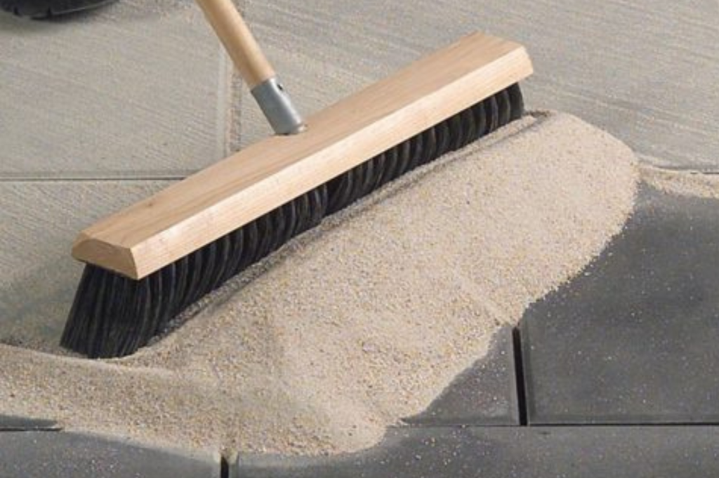Paver Gap Repair By Polymeric Sand